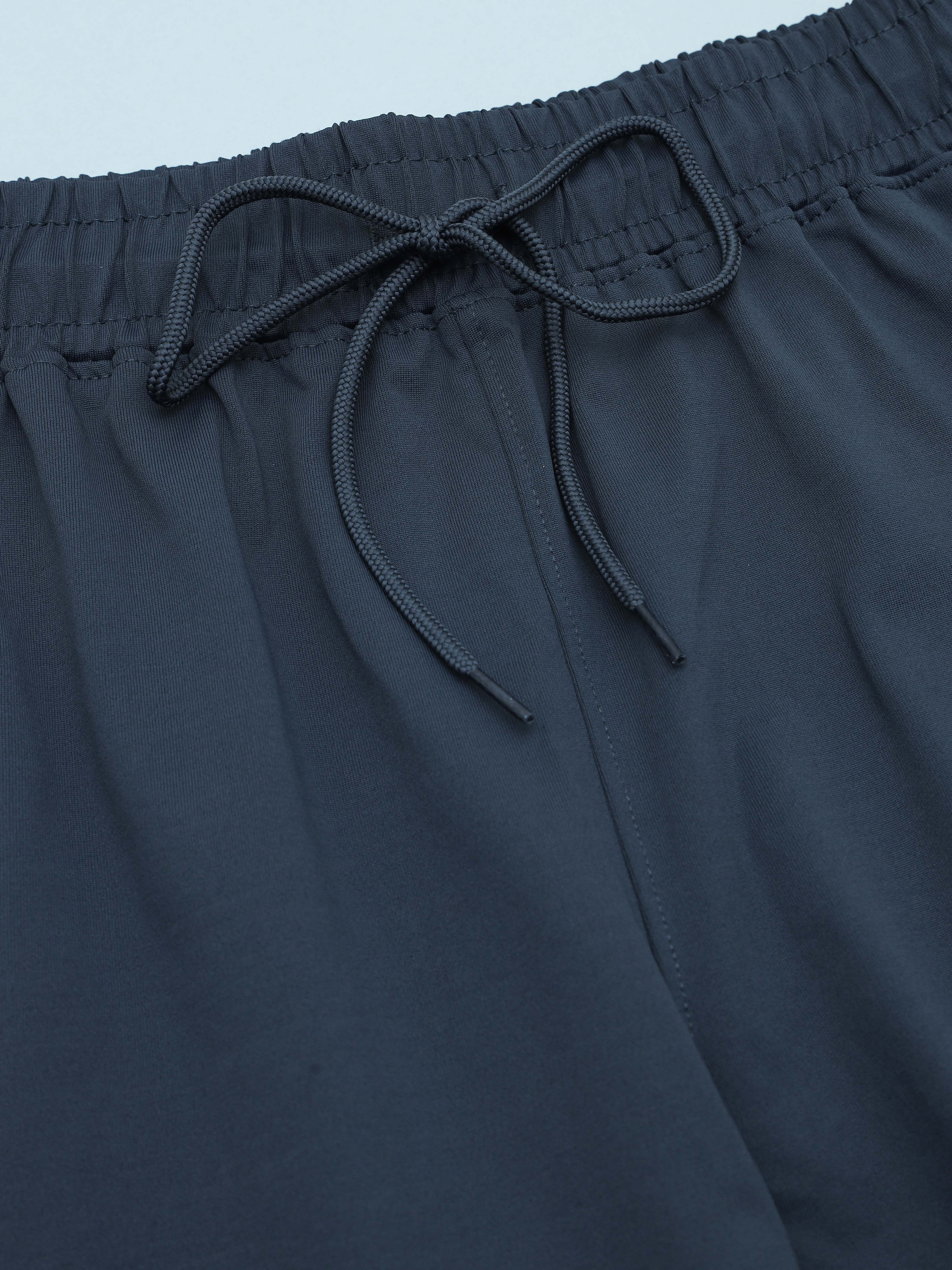 Men Solid Slim Fit Shorts with ELASTO LITE - Image 7