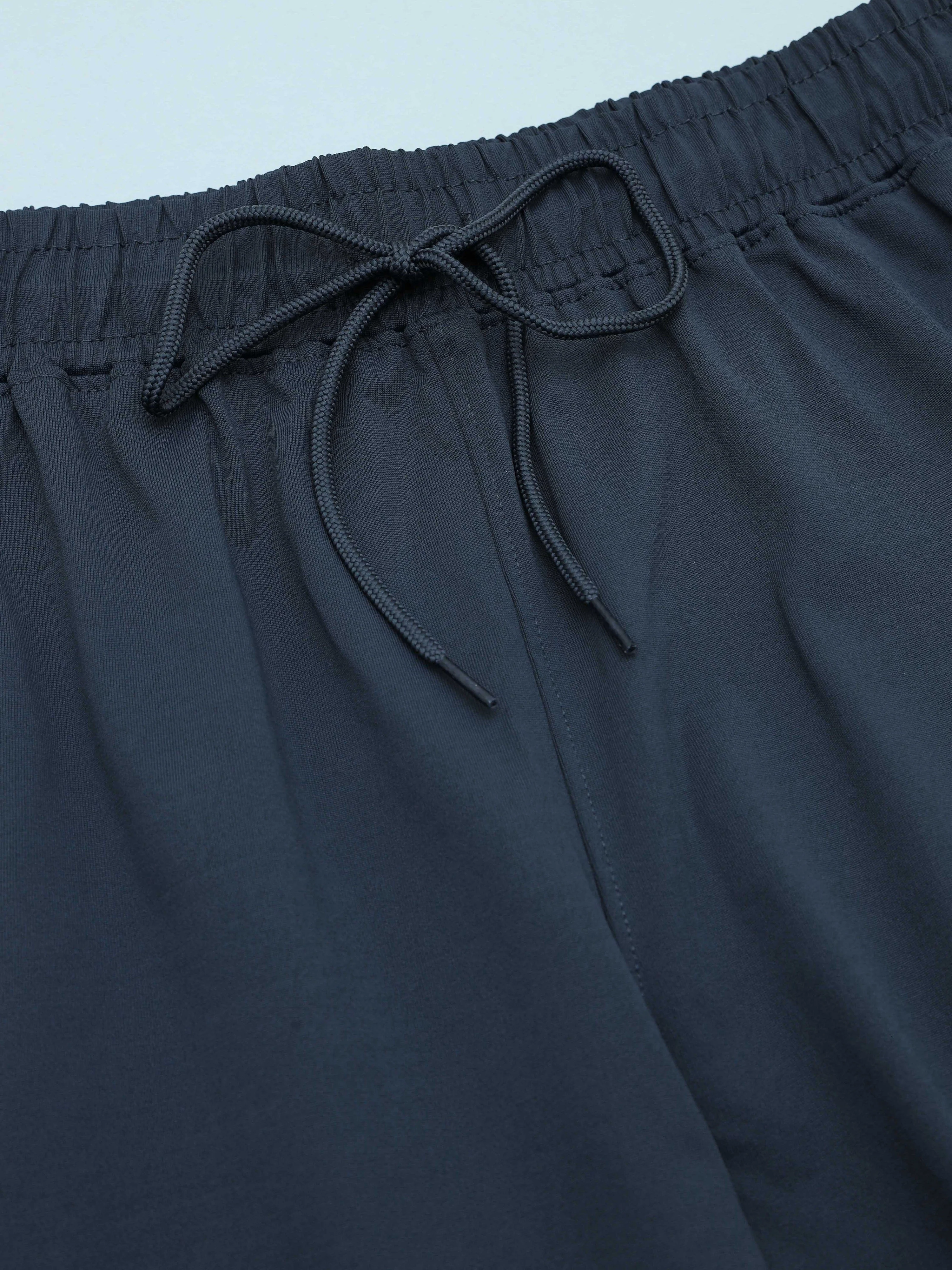 Men Solid Slim Fit Shorts with ELASTO LITE - Image 7