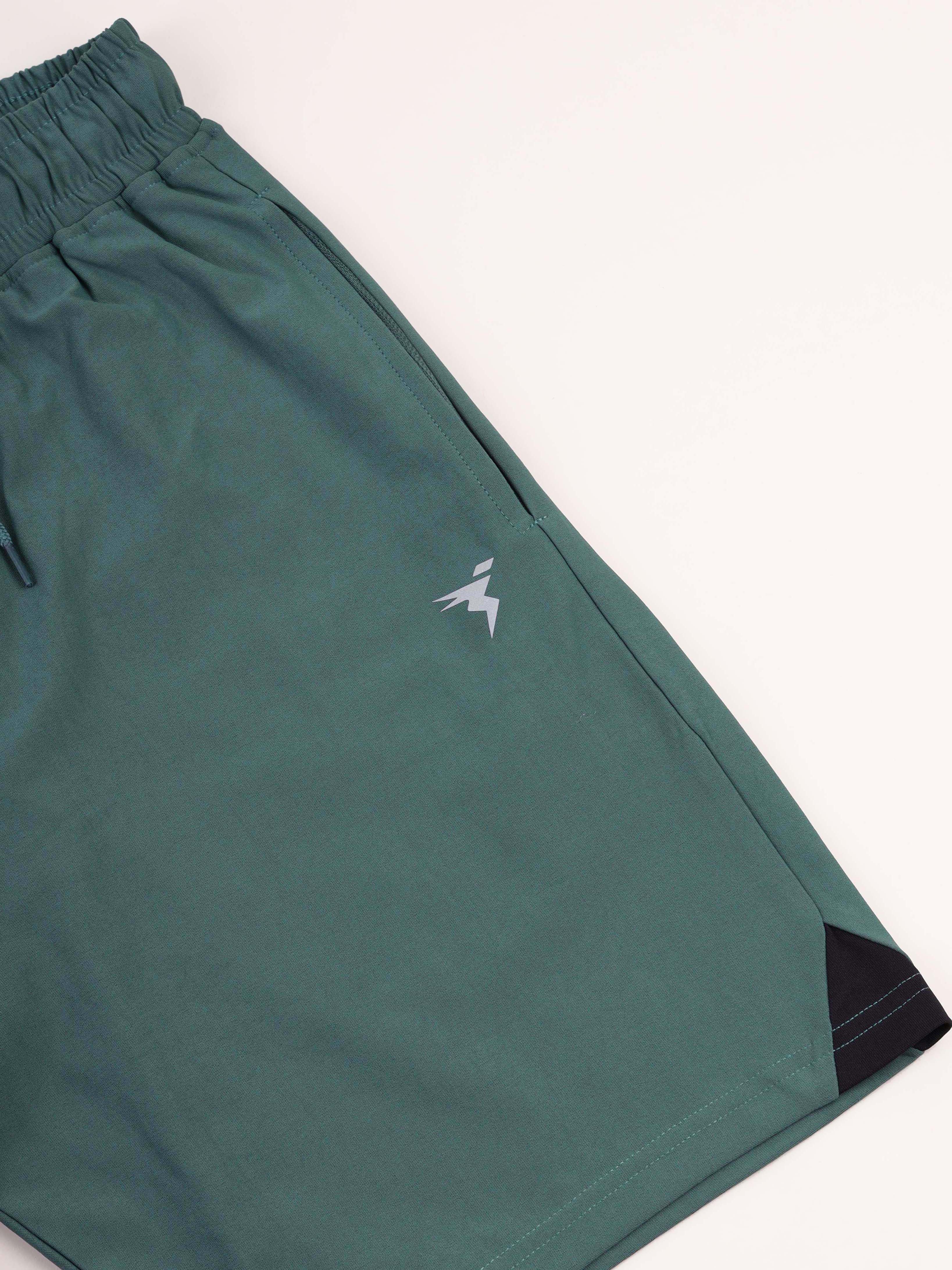 Men Solid Slim Fit Shorts with ELASTO LITE - Image 9