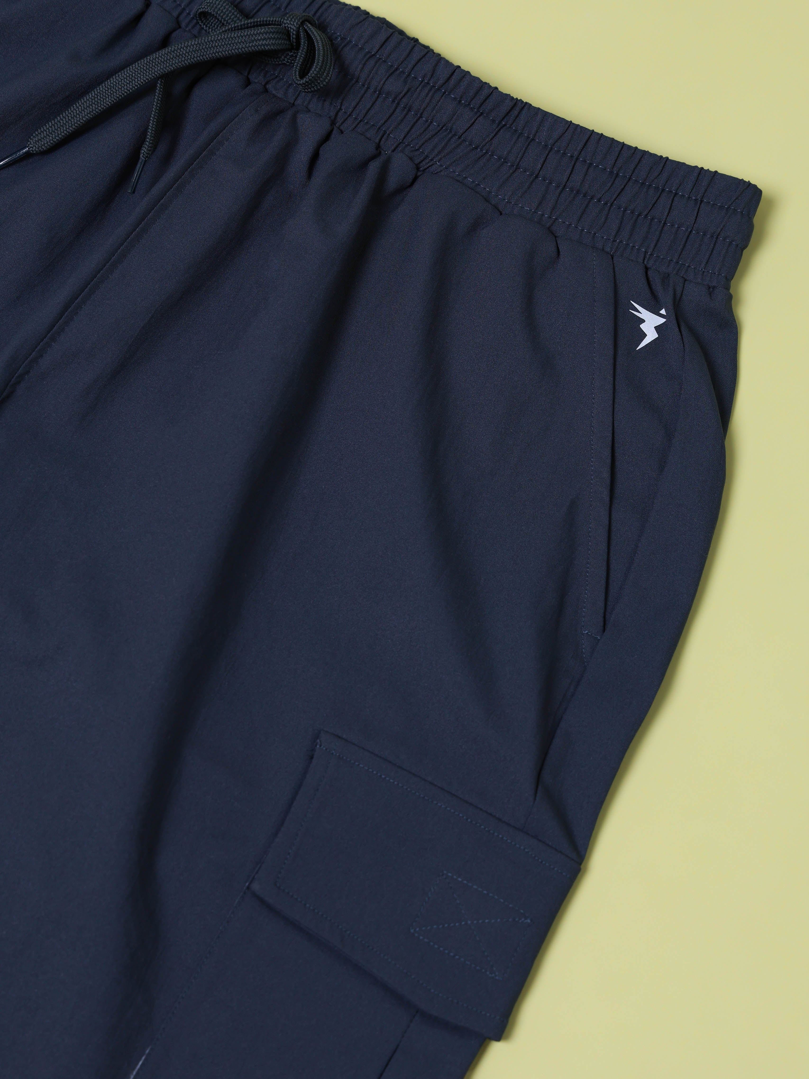 Men Solid Slim Fit Shorts with TS FLEXI - Image 8