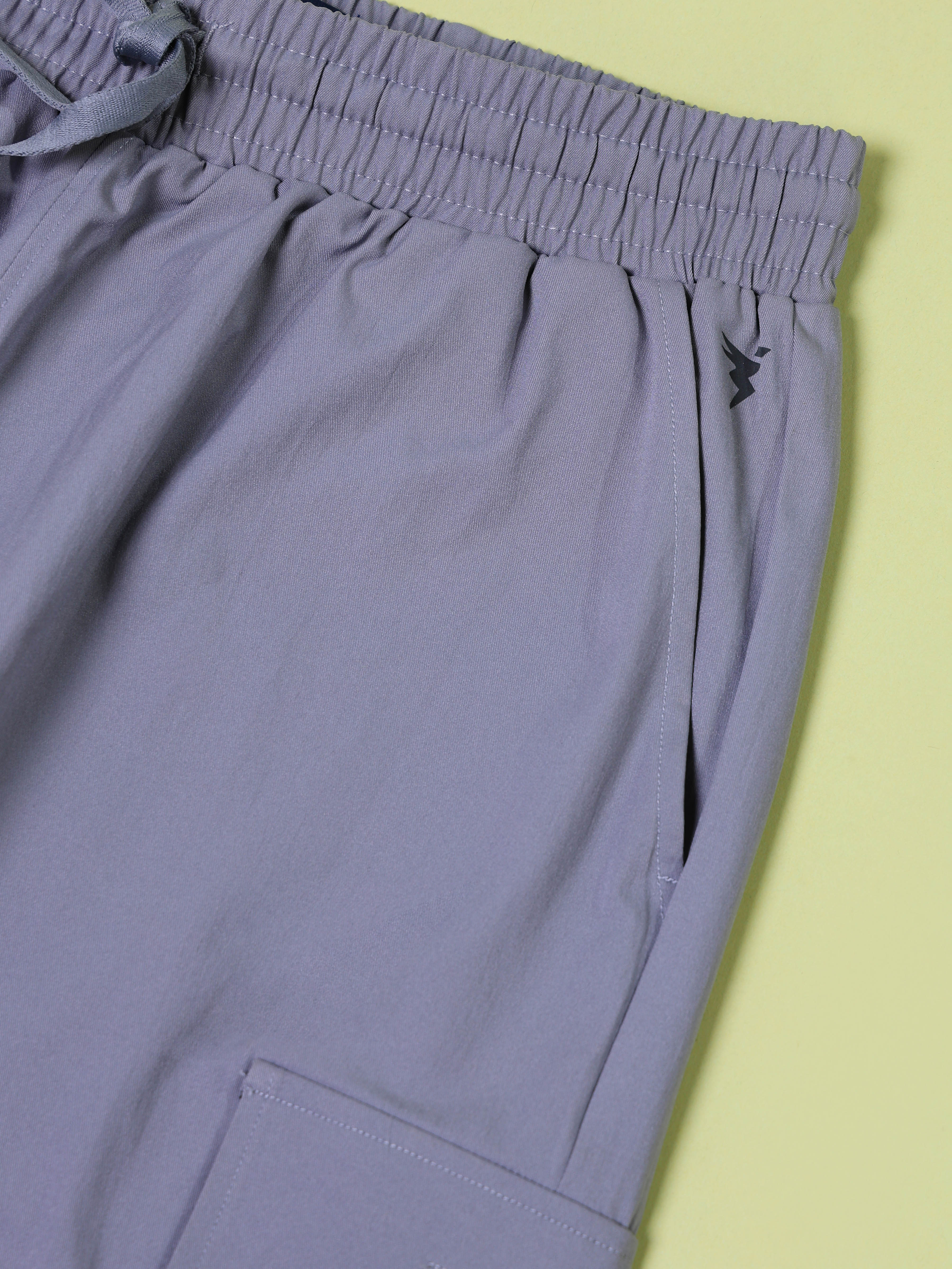 Men Solid Slim Fit Shorts with TS FLEXI - Image 8