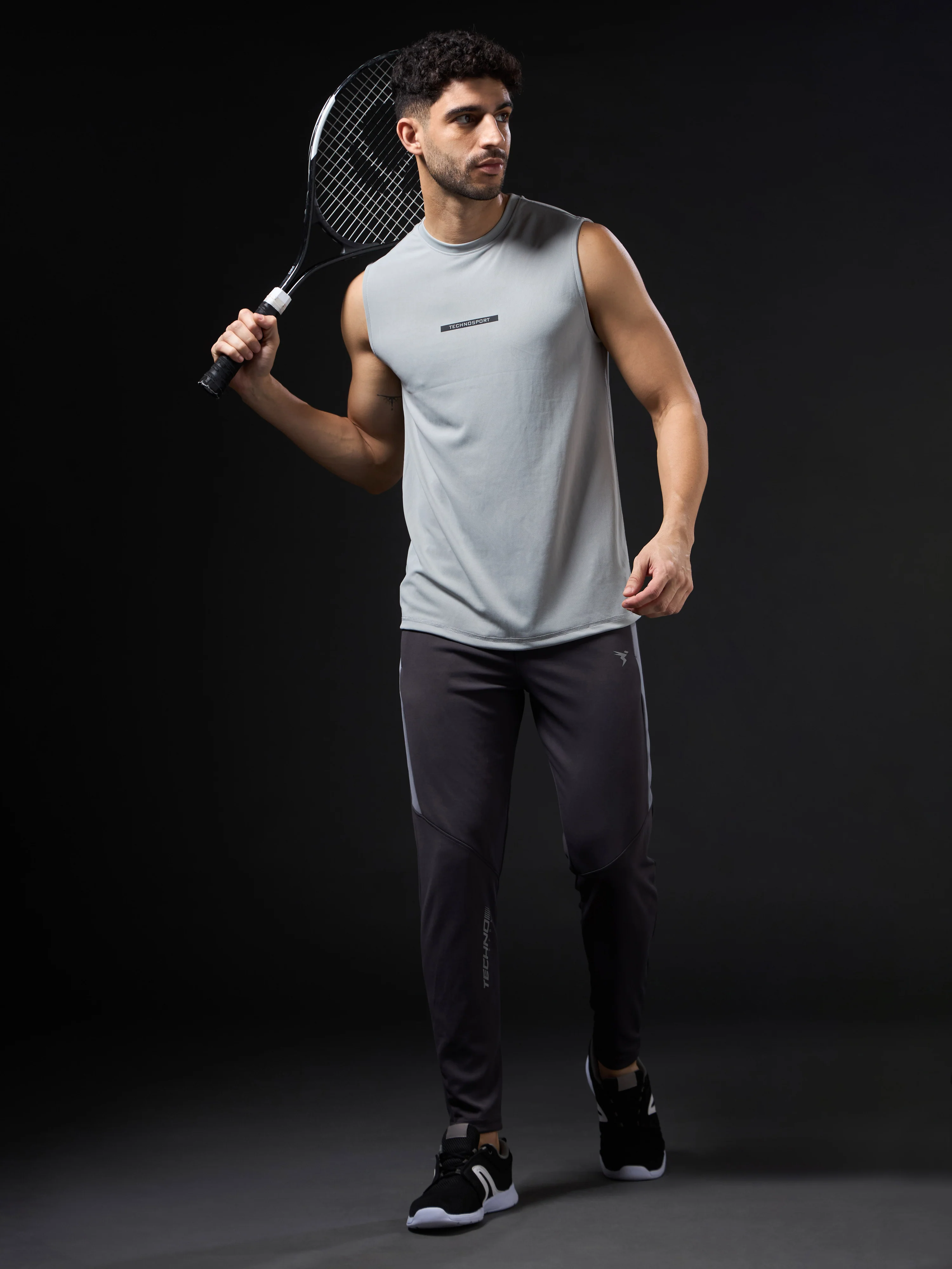 Men Solid Slim Fit Sports Innerwear Vest with TECHNOCOOL+ (Pack of 2) - Image 6