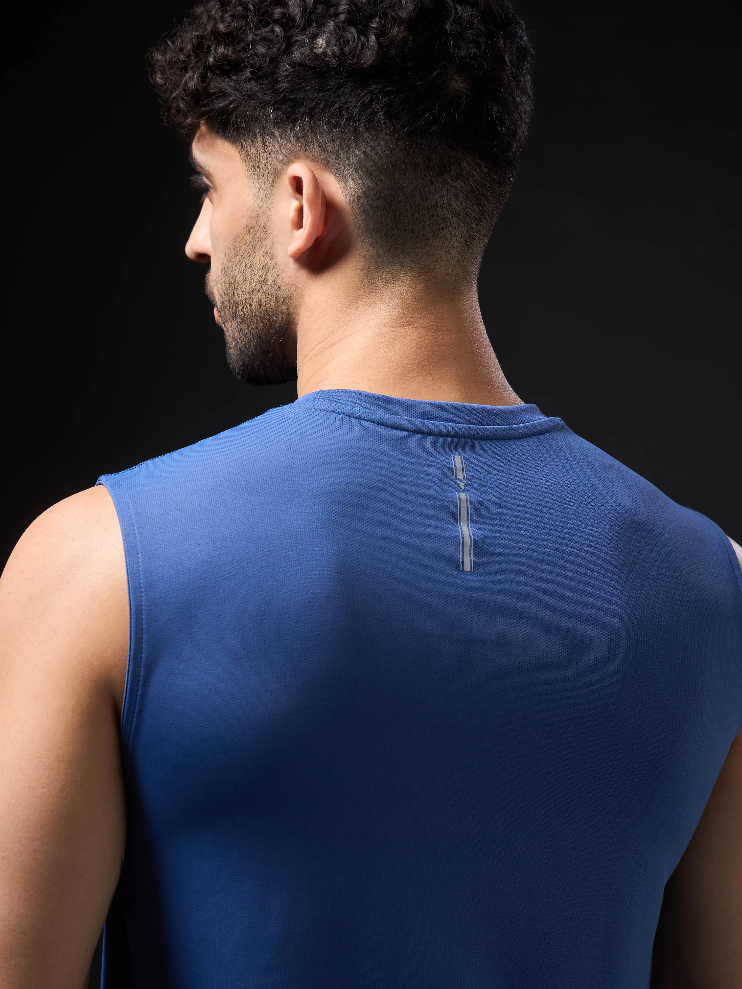 Men Solid Slim Fit Sports Innerwear Vest with TECHNOCOOL+ - Image 7