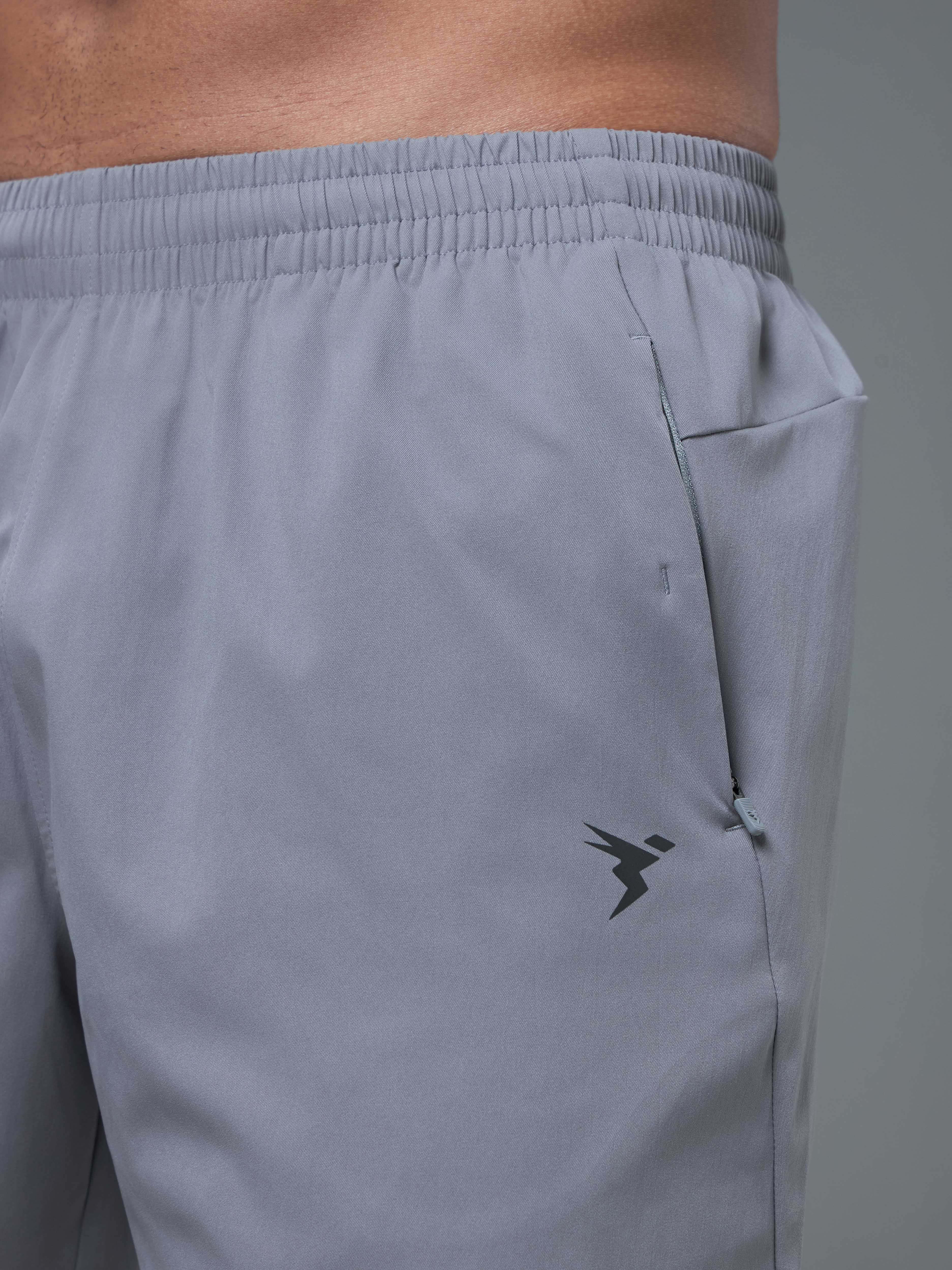 Men Solid Slim Fit Sports Shorts with TS FLEXI - Image 5