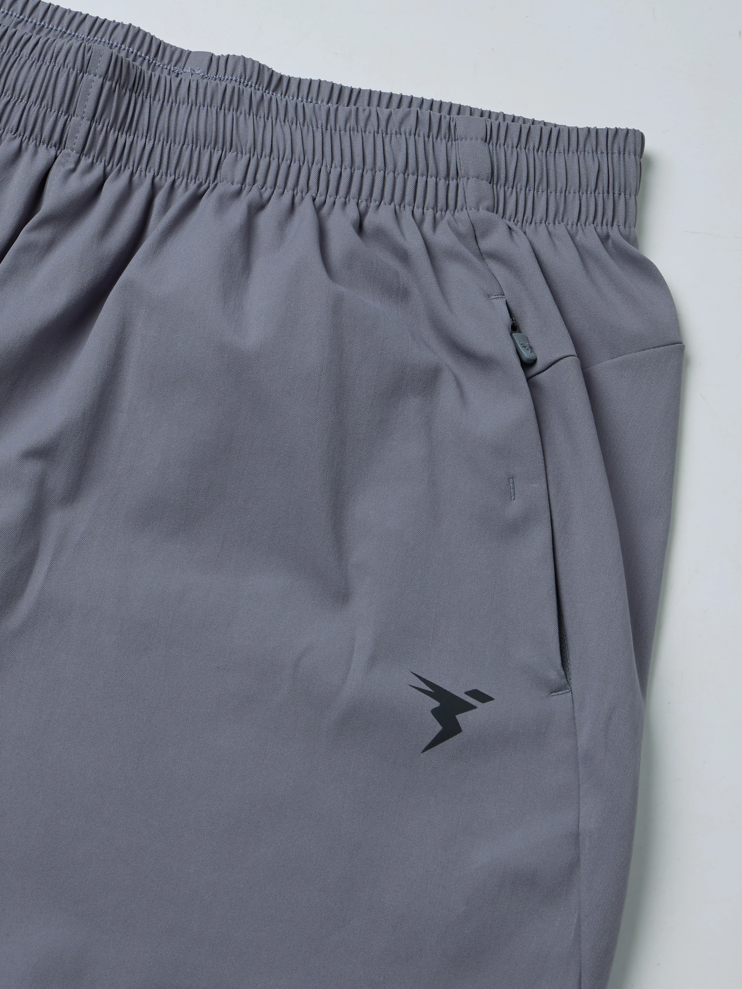 Men Solid Slim Fit Sports Shorts with TS FLEXI - Image 7