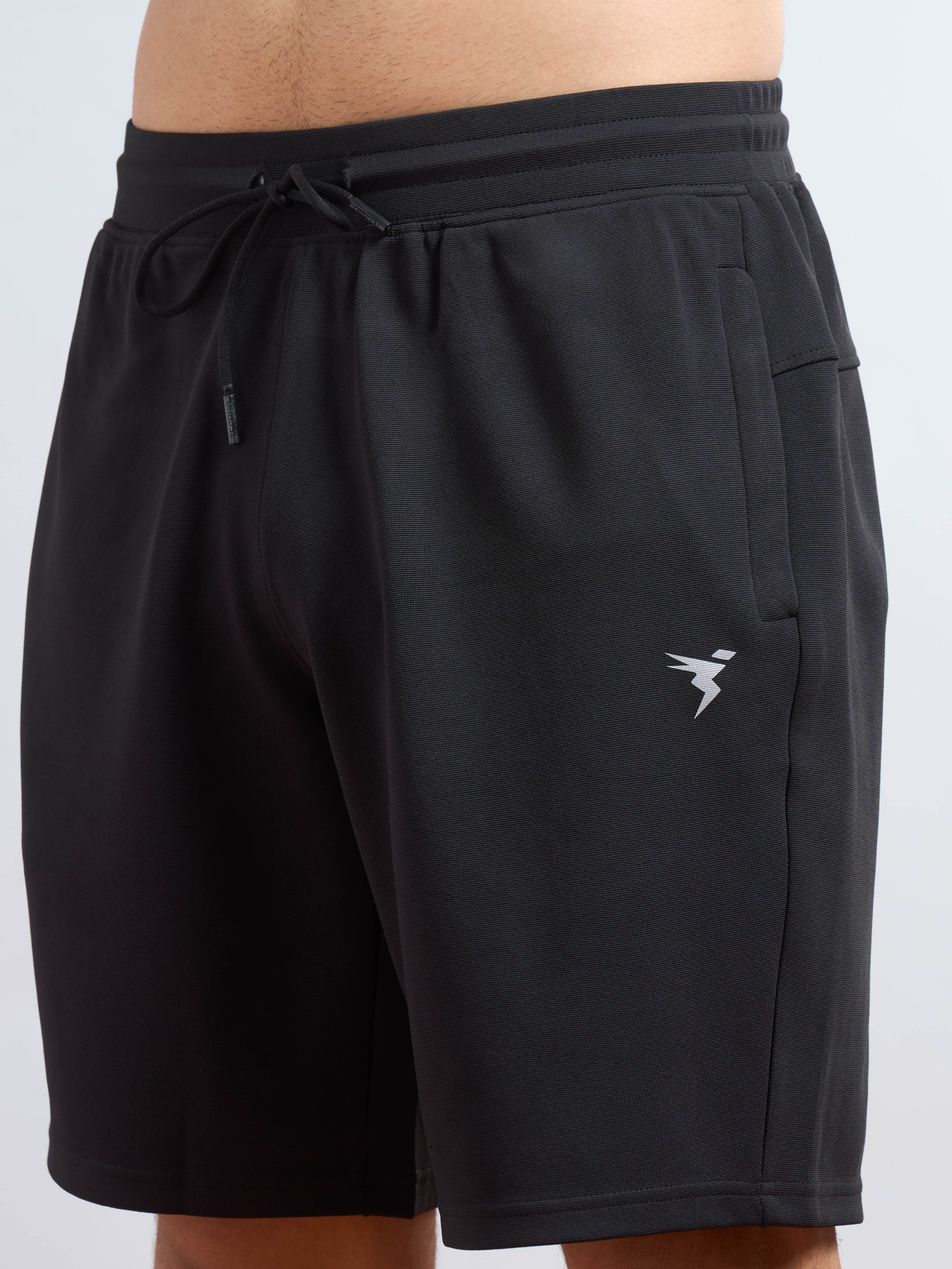 Men Solid Slim Fit Sports Shorts with TS FLEXI - Image 6