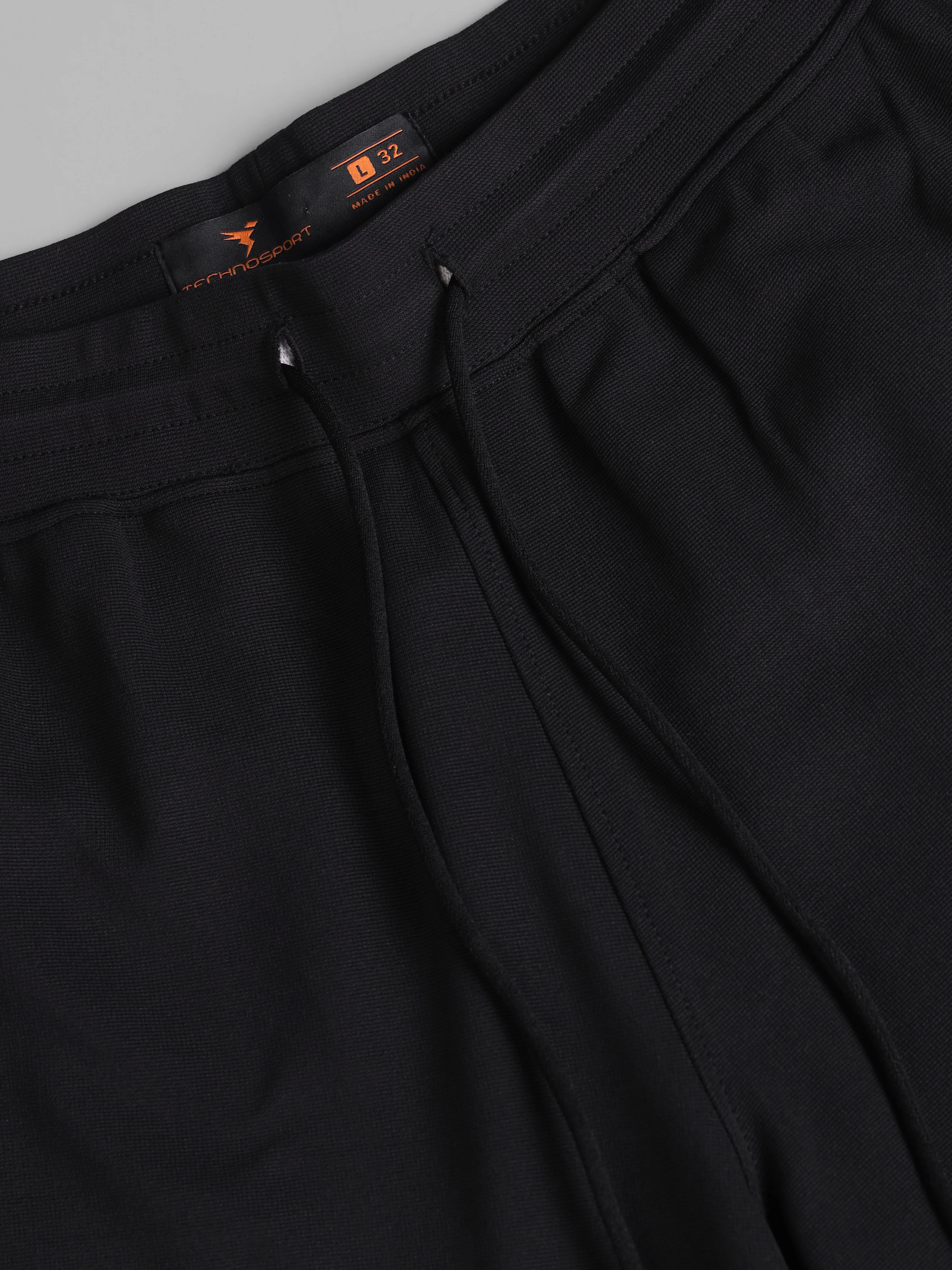 Men Solid Slim Fit Sports Shorts with TS FLEXI - Image 7