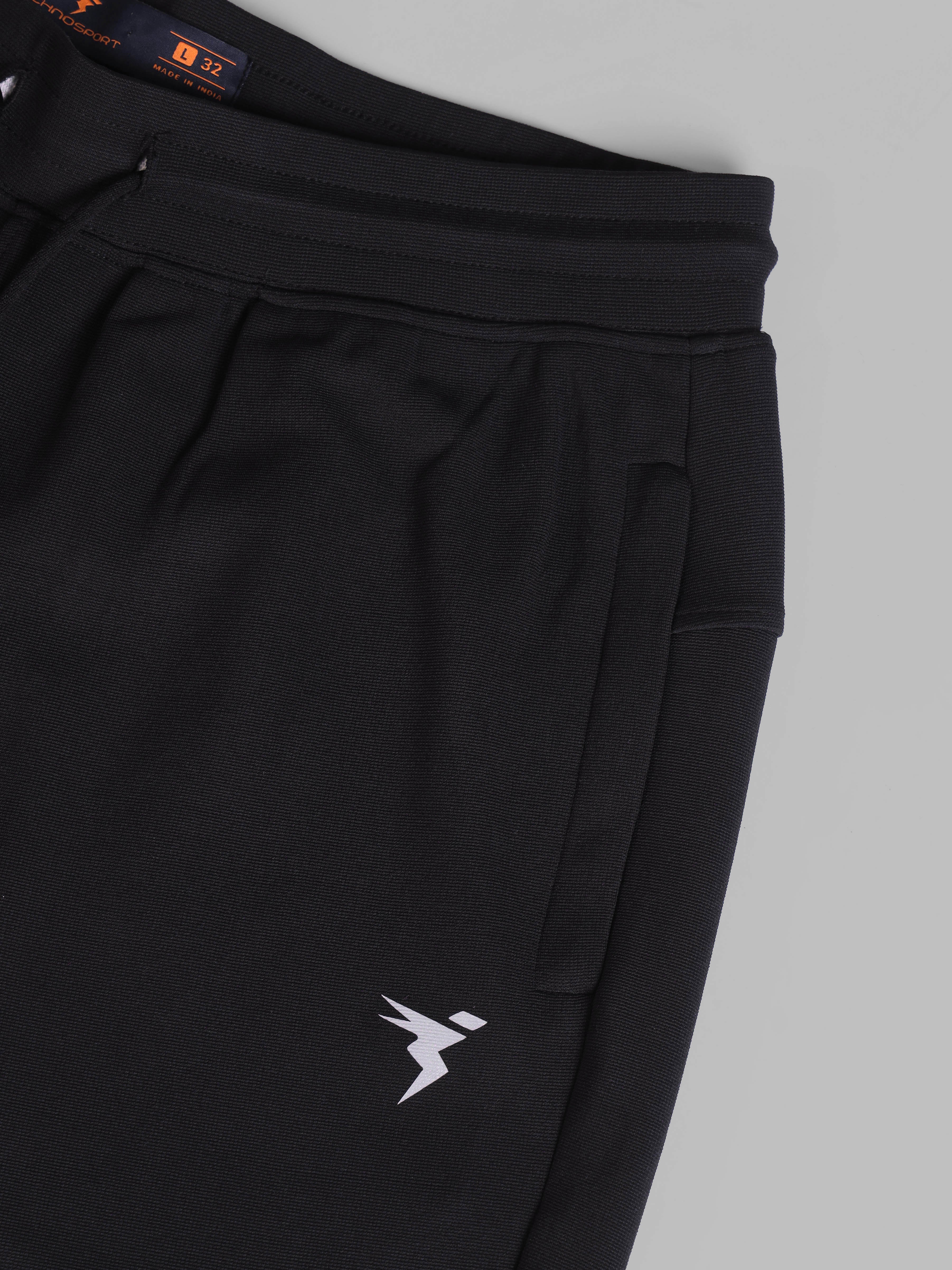 Men Solid Slim Fit Sports Shorts with TS FLEXI - Image 8