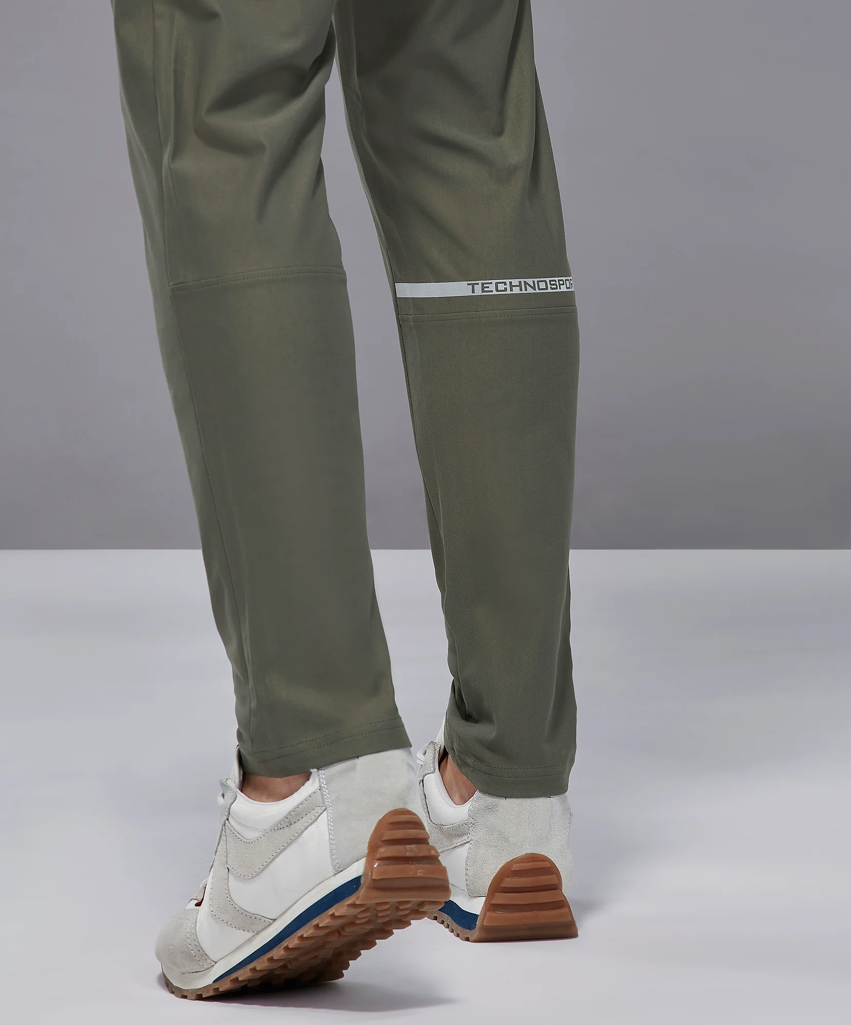 Men Solid Slim Fit Sports Trackpants with DURACOOL+ - Image 5