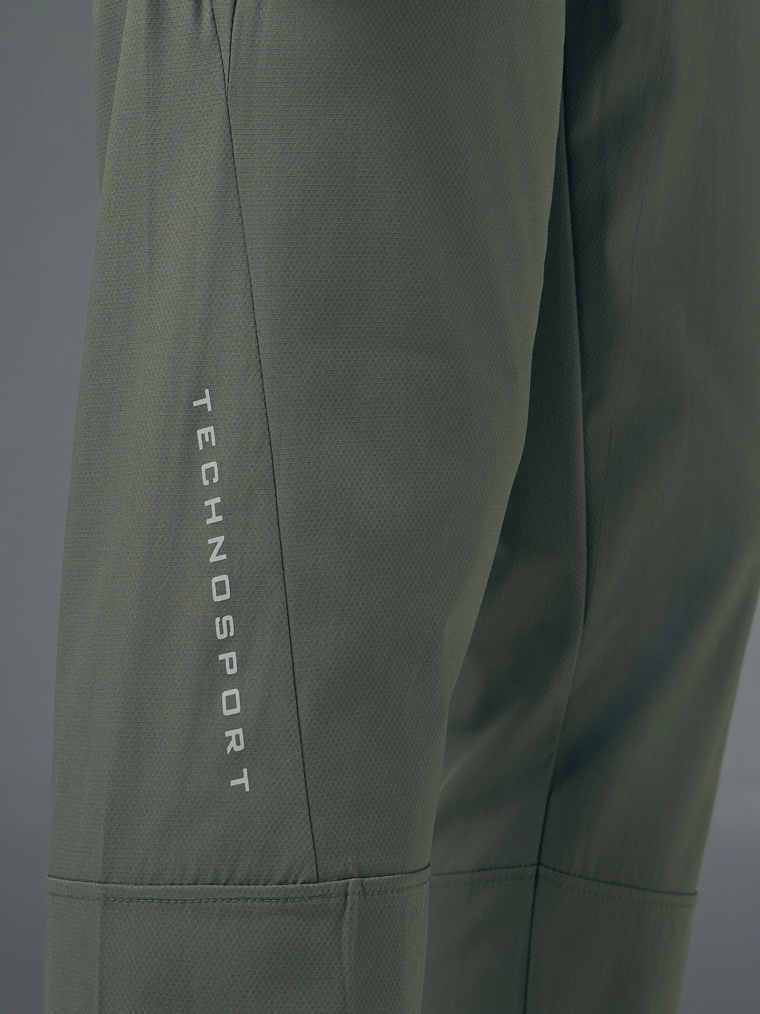 Men Solid Slim Fit Sports Trackpants with TS LYTRA - Image 7