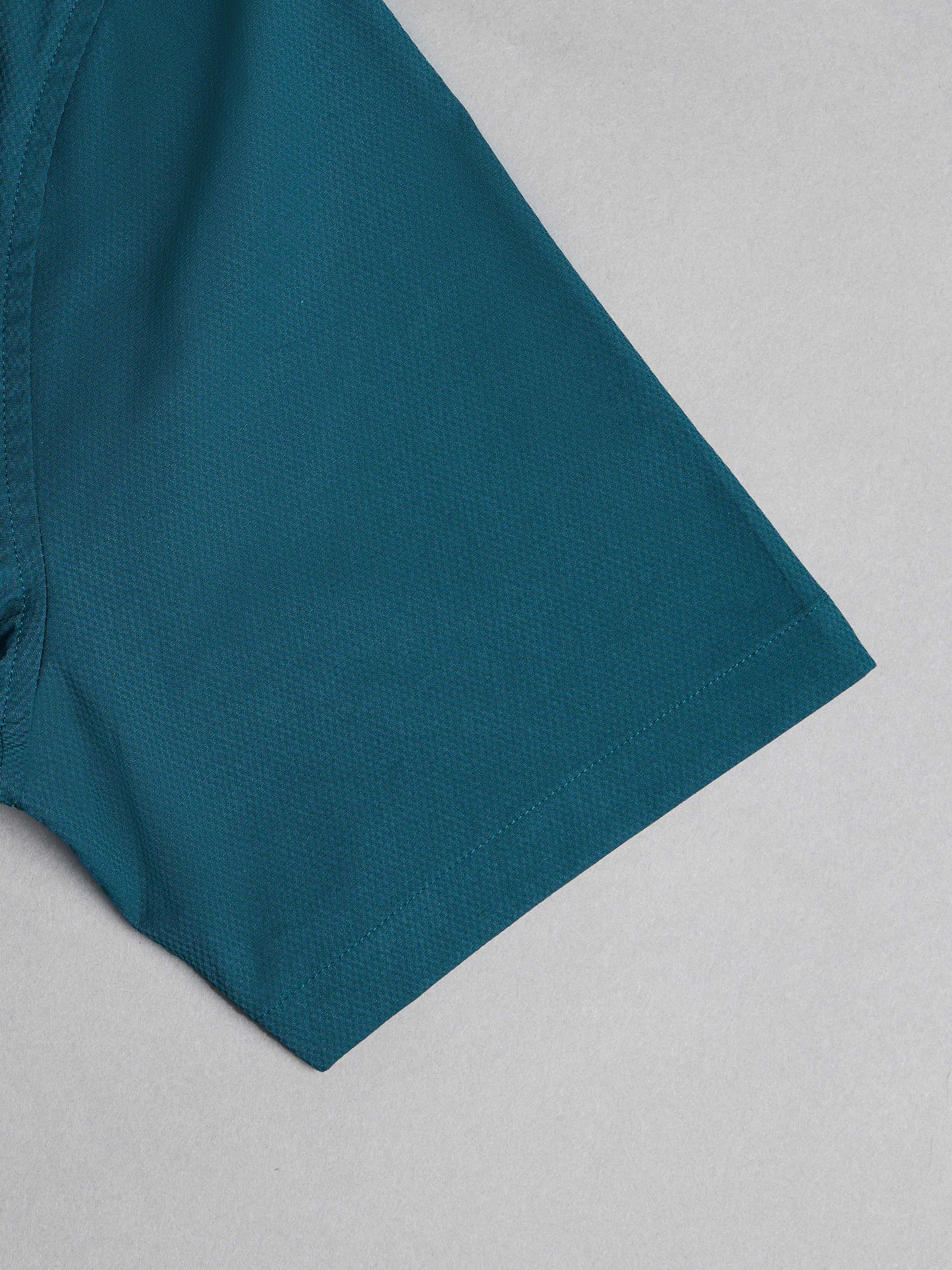 Men Solid Slim Fit Spread Collar Shirt with TS LYTRA - Image 8
