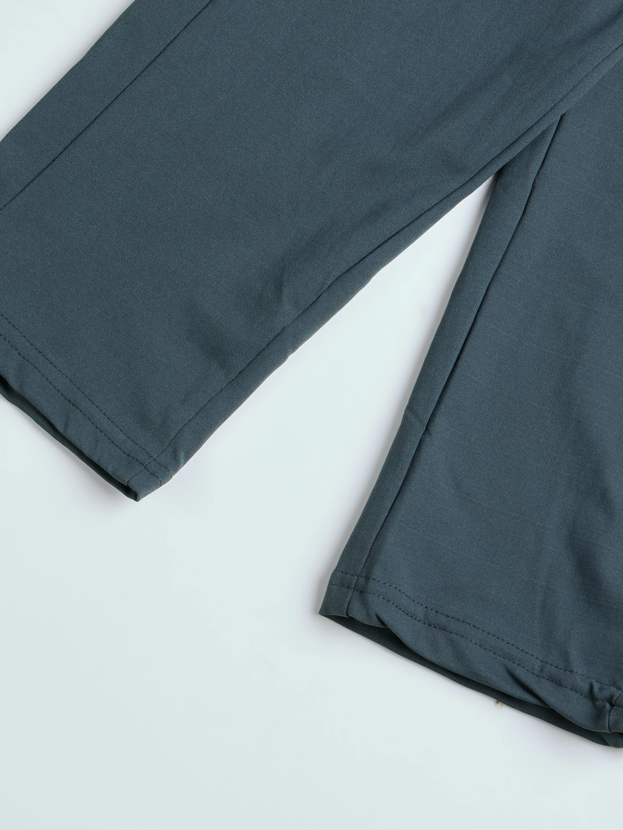 Men Solid Slim Fit Trackpants with 4 Way Crispy - Image 9
