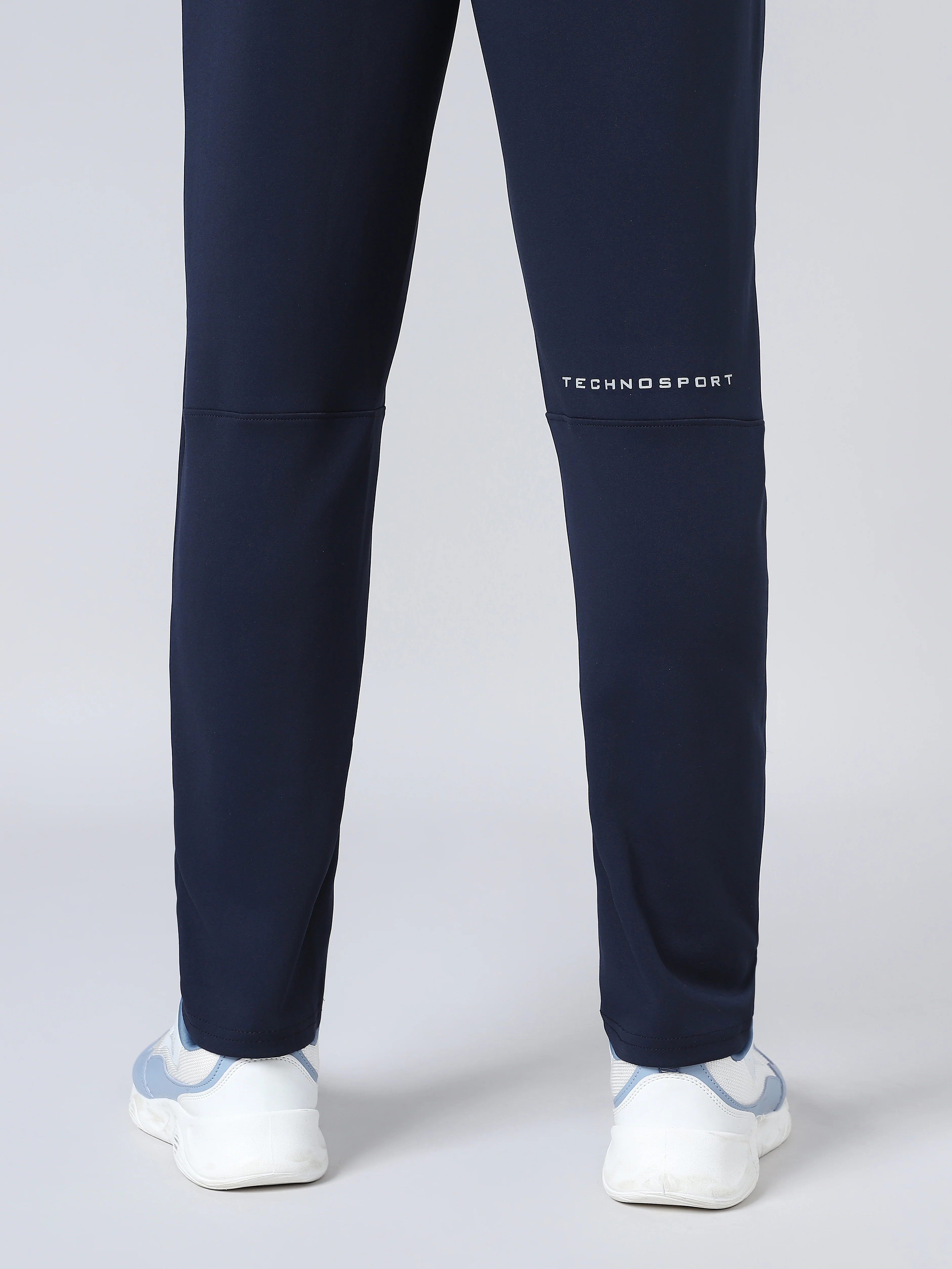 Men Solid Slim Fit Trackpants with ELASTO PLUS - Image 7