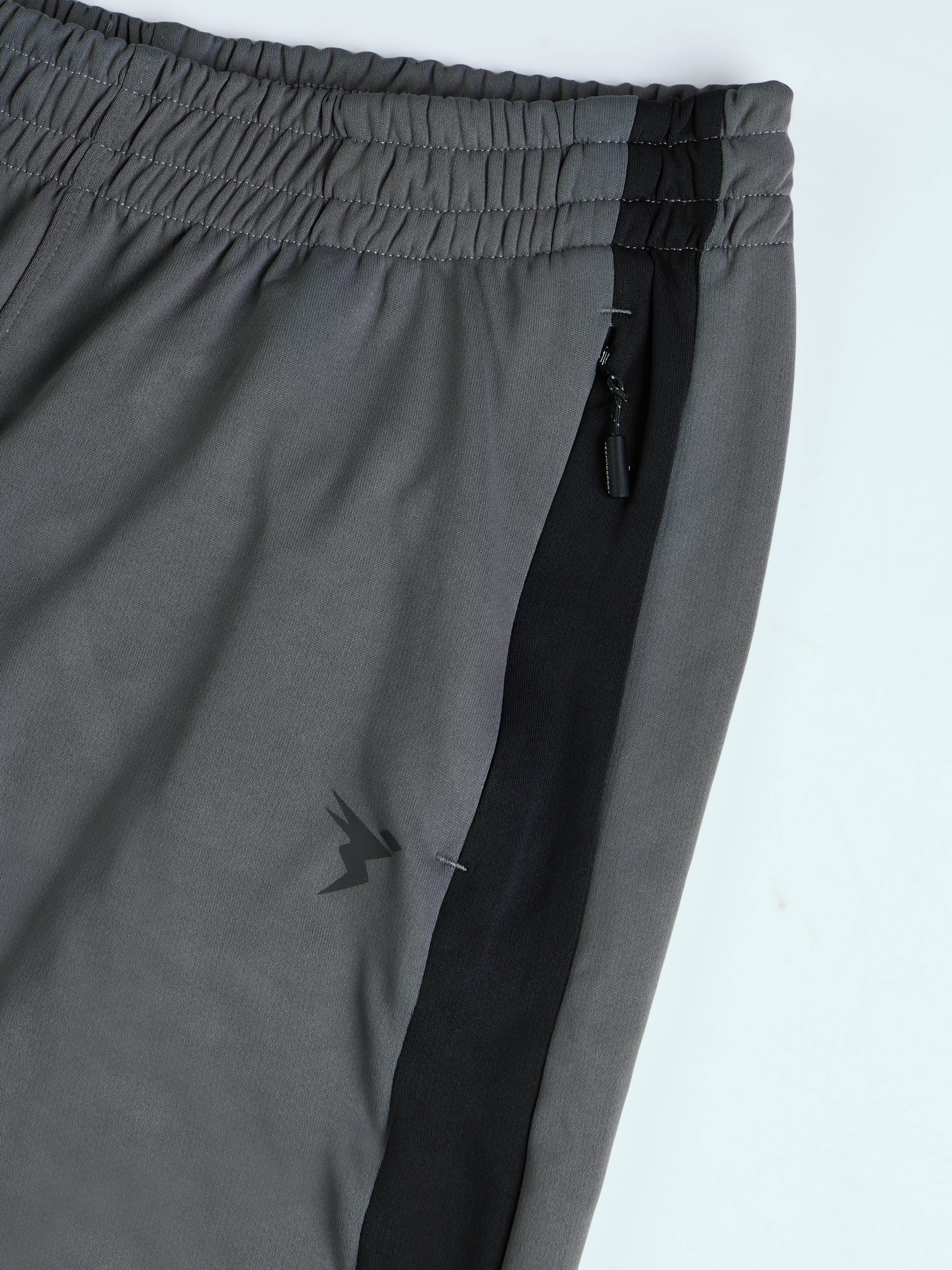 Men Solid Slim Fit Trackpants with TECHNO DRY - Image 8