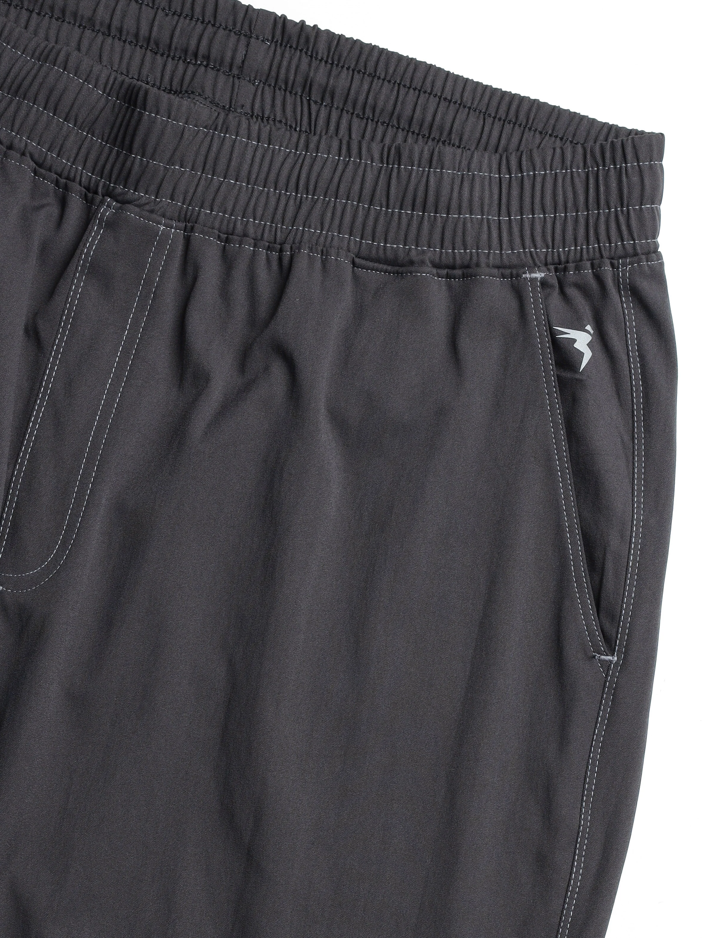 Men Solid Straight Fit Sports Cargo Trackpants with TS FLEXI - Image 8