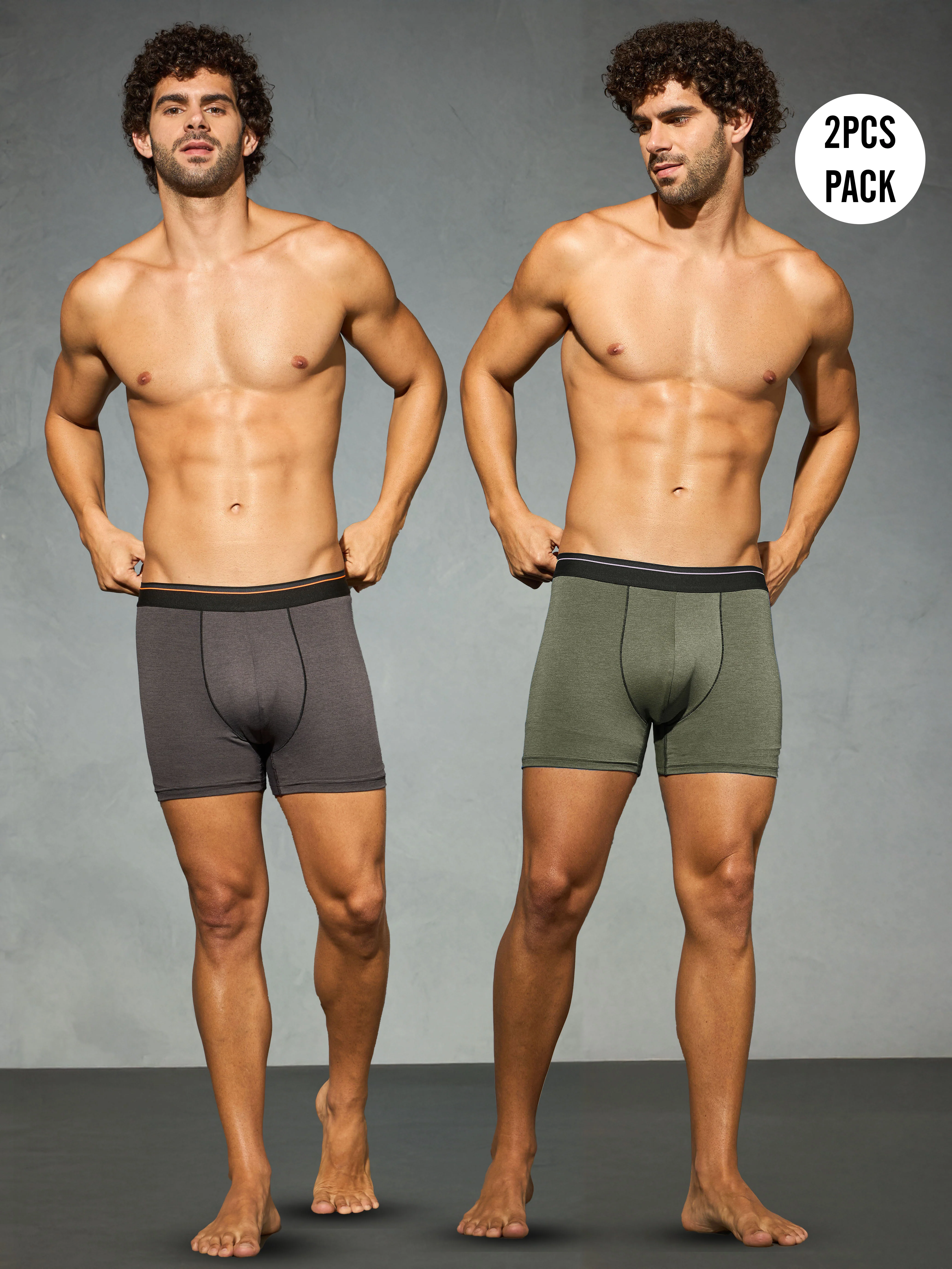 Men Solid Underwear with ELASTO LITE (Pack of 2)