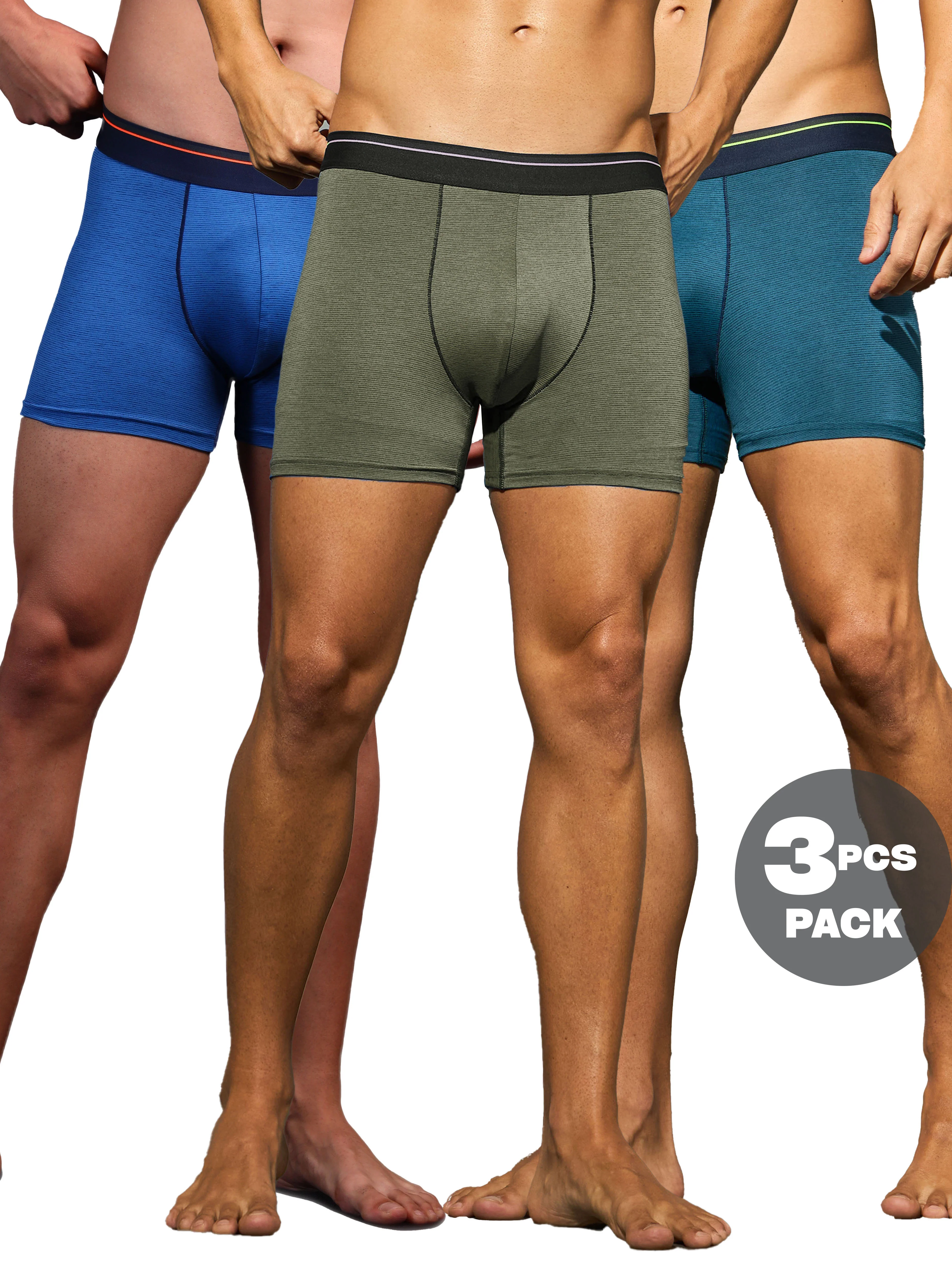Men Solid Underwear with ELASTO LITE (Pack of 3)