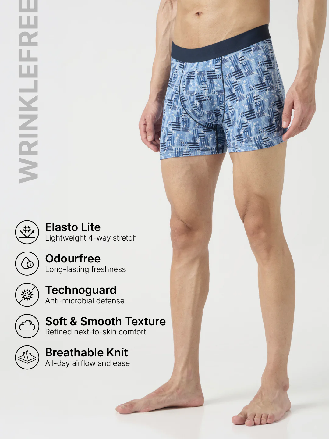 Men Solid Underwear with ELASTO LITE - Image 3