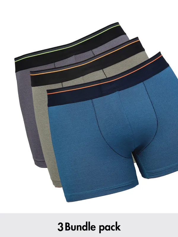 Men Solid Underwear with ELASTO LITE (Pack of 3) - Image 8