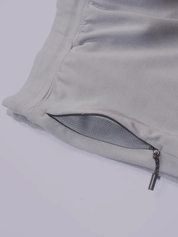 Men Solid Slim Fit Shorts with ELASTO PLUS - Image 7