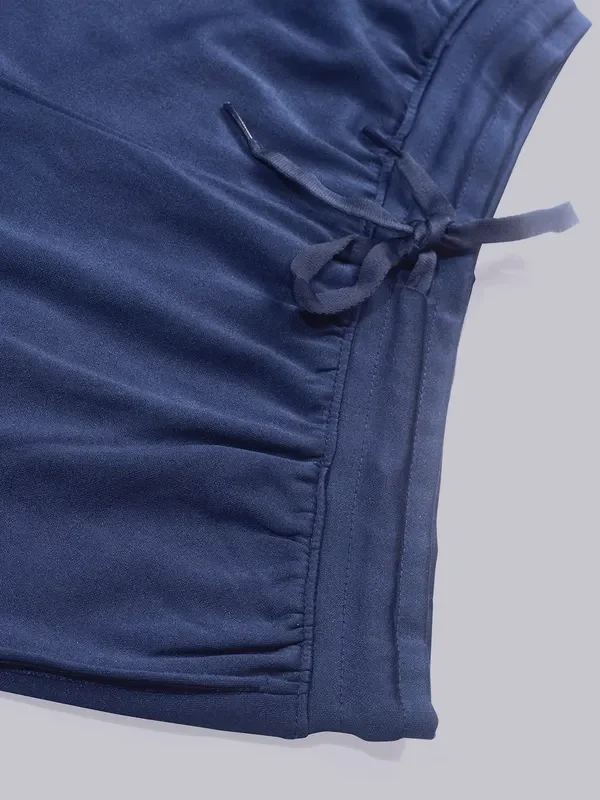 Men Solid Slim Fit Shorts with ELASTO PLUS - Image 9