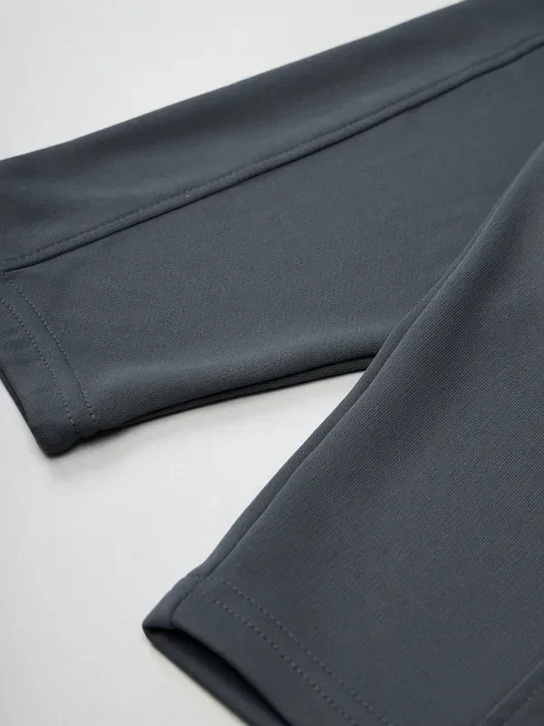 Men Solid Slim Fit Trackpants with TECHNO DRY - Image 9