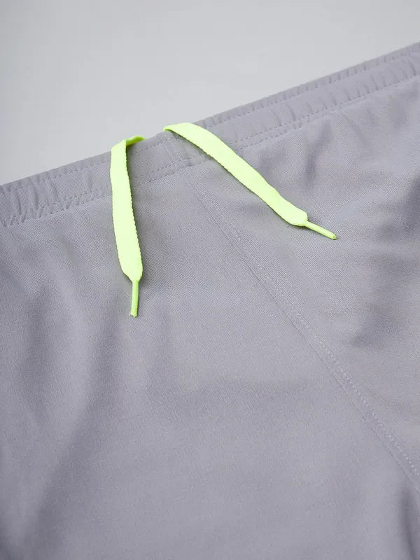 Men Solid Slim Fit Trackpants with TECHNO DRY - Image 12