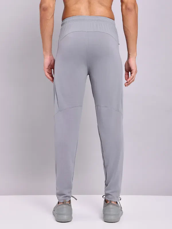 Men Solid Slim Fit Trackpants with TECHNO DRY - Image 6
