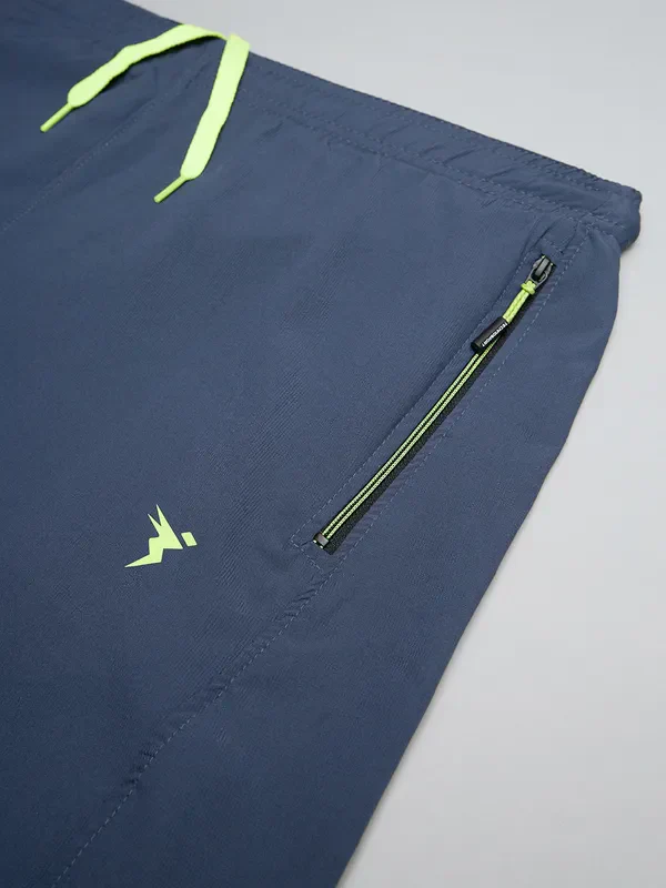 Men Solid Slim Fit Trackpants with TECHNO DRY - Image 7