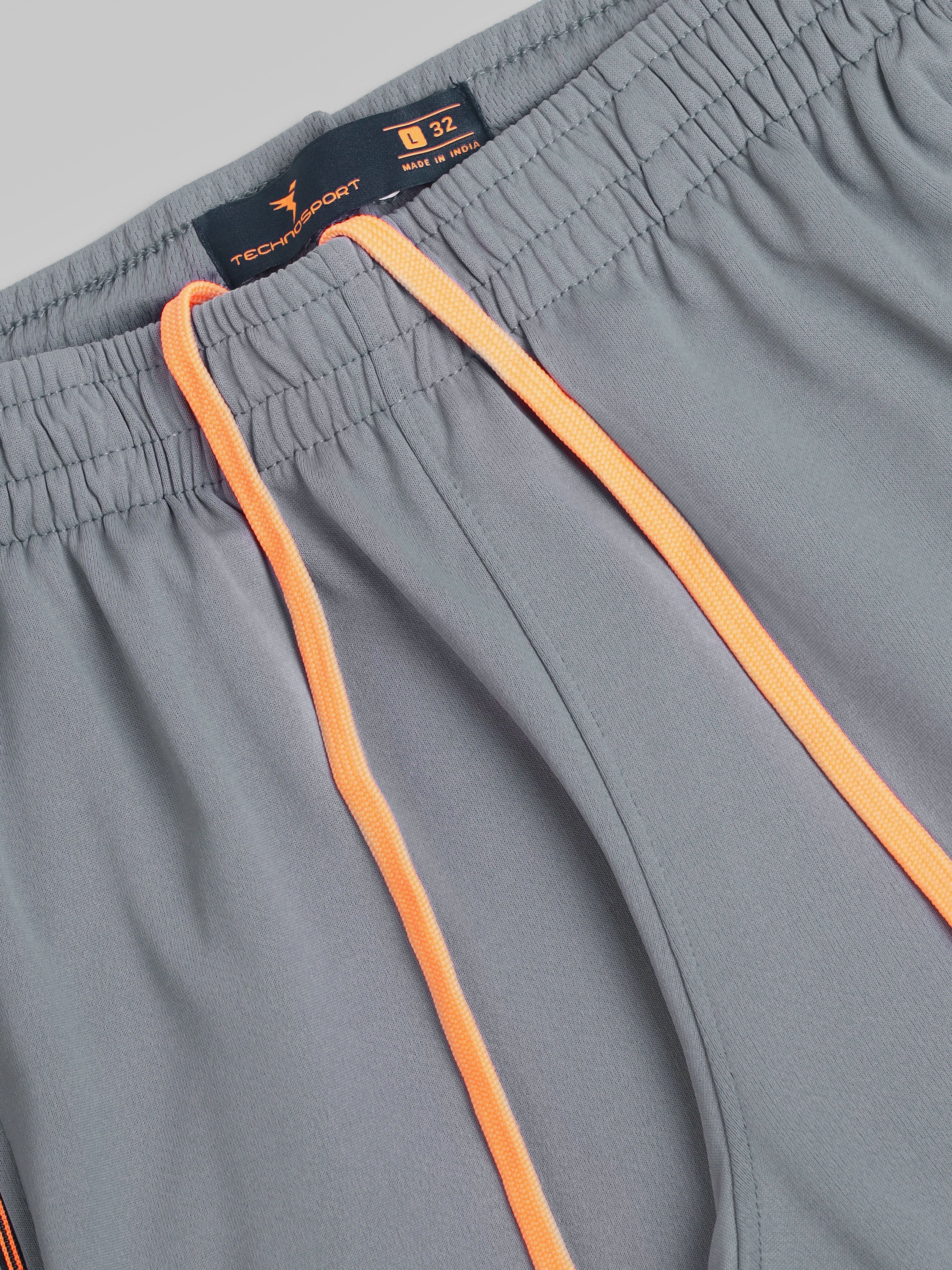 Men Solid Slim Fit Trackpants with TECHNO DRY - Image 7