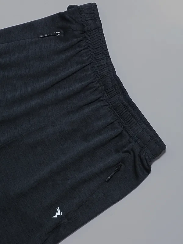 Men Melange Slim Fit Trackpants with TECHNO GUARD - Image 8
