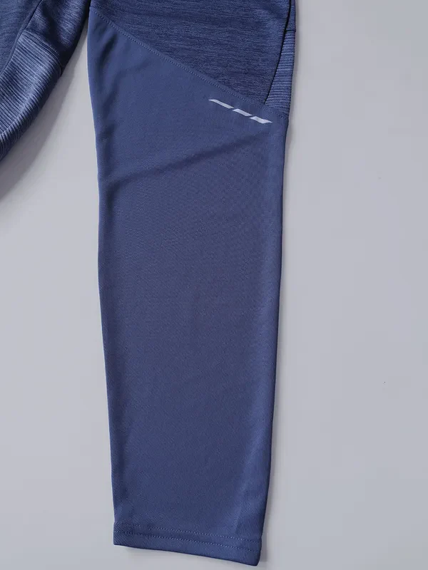 Men Melange Slim Fit Trackpants with TECHNO GUARD - Image 8