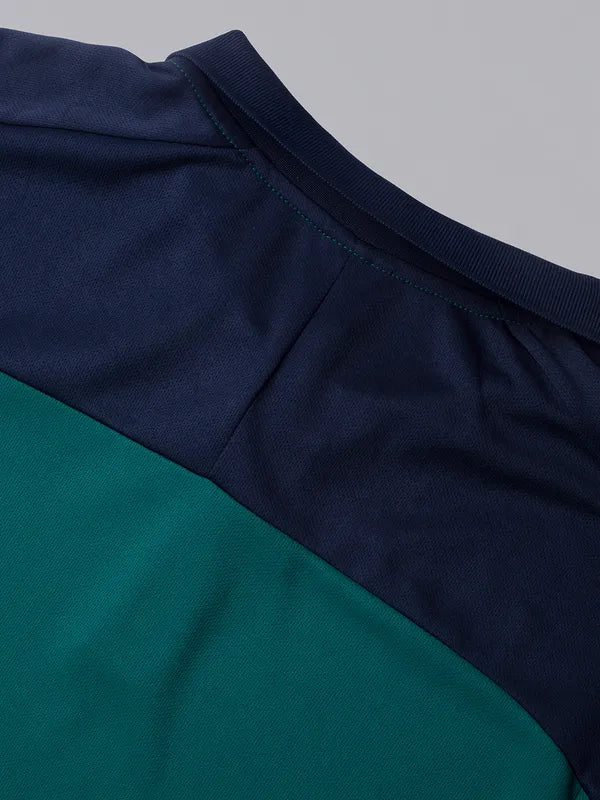 Men Colorblock Slim Fit Polo T-shirt with TECHNO COOL+ - Image 8