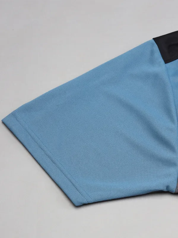 Men Colorblock Slim Fit Polo T-shirt with TECHNO COOL+ - Image 7