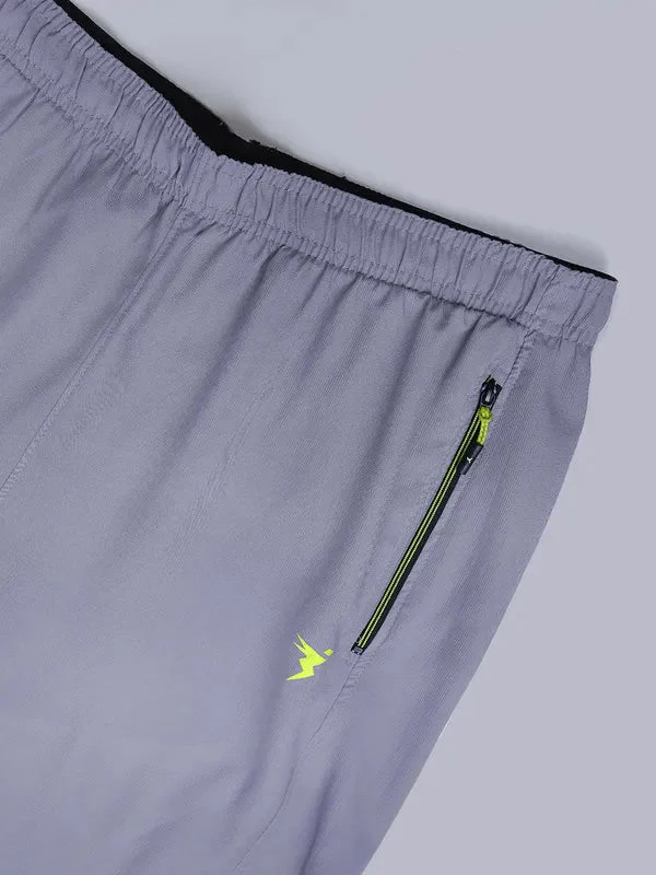 Men Solid Slim Fit Shorts with TECHNOLITE - Image 7
