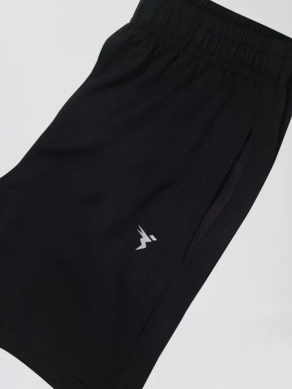 Men Solid Slim Fit Shorts with TECHNO DRY - Image 6