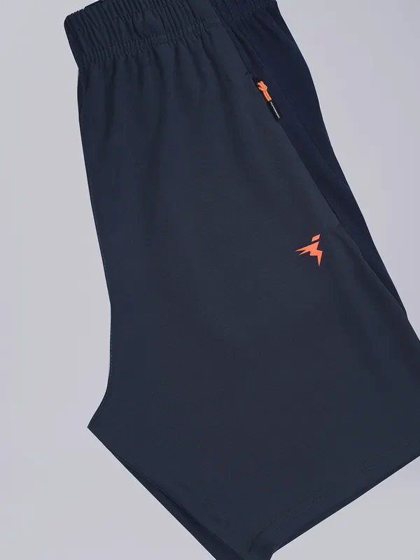 Men Solid Slim Fit Shorts with TECHNO DRY - Image 6