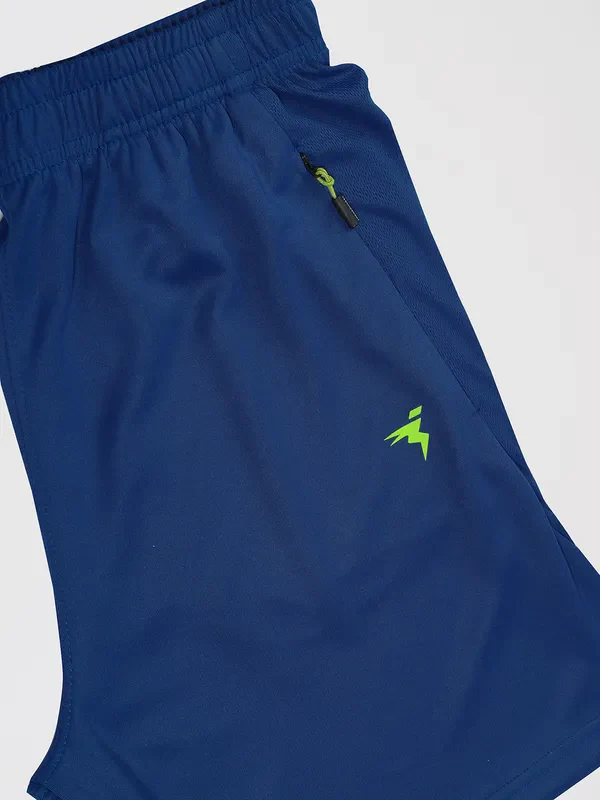 Men Solid Slim Fit Shorts with TECHNO DRY - Image 6