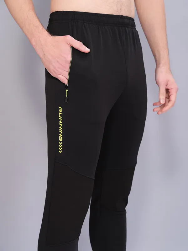 Men Solid Slim Fit Trackpants with TECHNO GUARD - Image 7