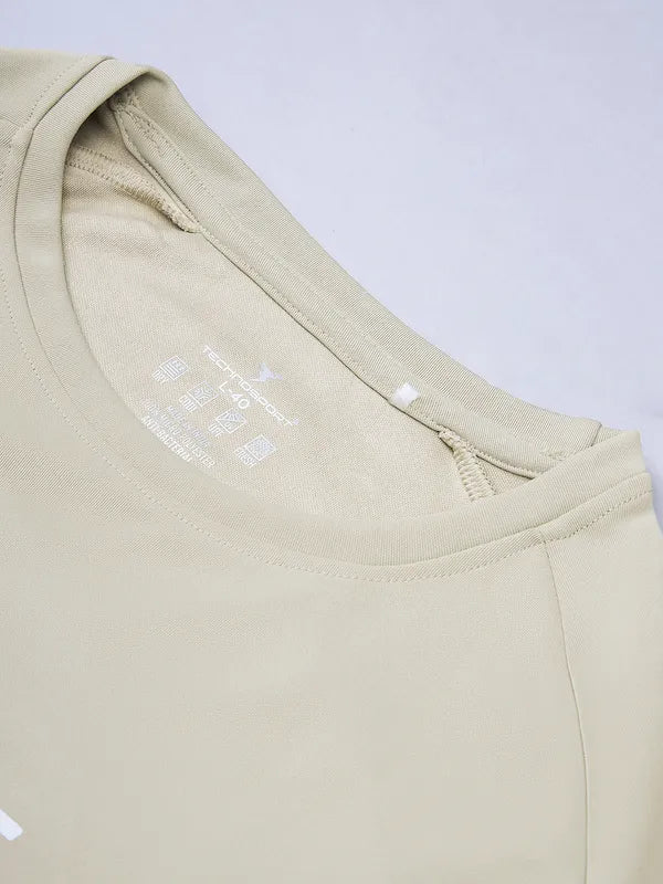 Men Printed Slim Fit Crew Neck Sweatshirt with ELASTO PLUS - Image 7