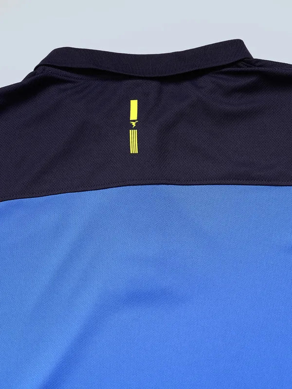 Men Colorblock Relax Fit Polo T-shirt with TECHNO COOL+ - Image 10