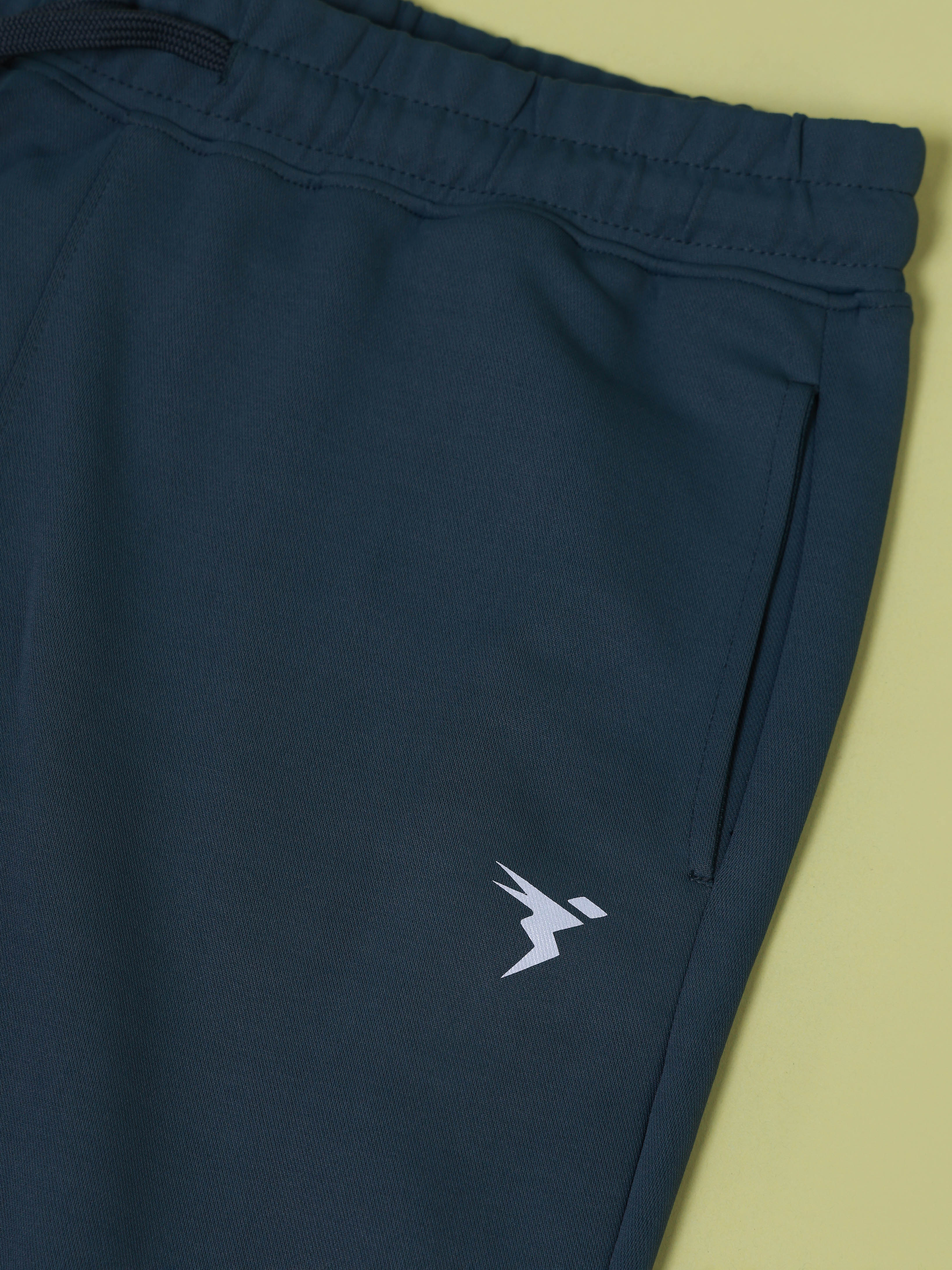 Men Solid Slim Fit Trackpants with ELASTO PLUS - Image 8