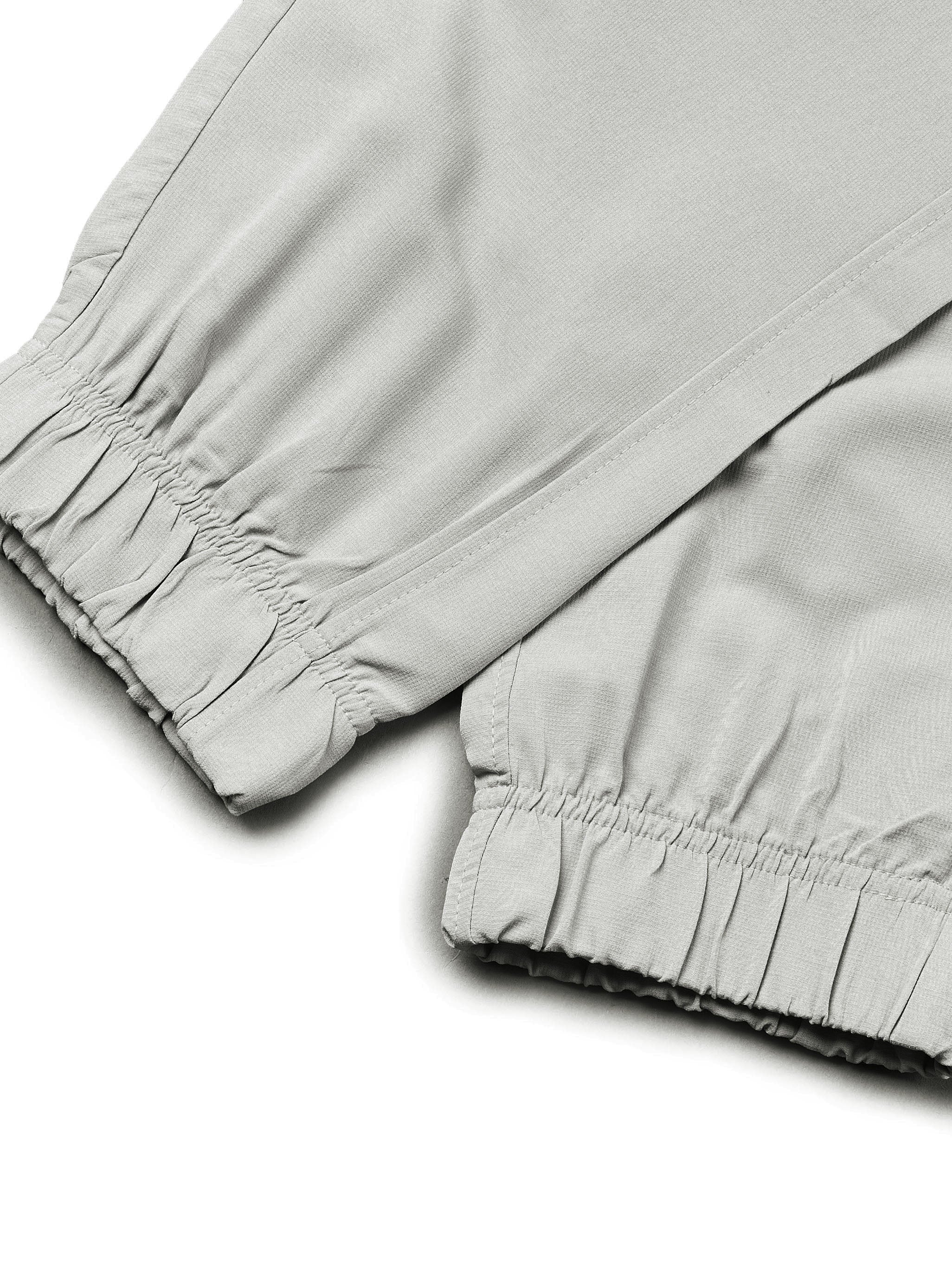 Men Solid Relax Fit Joggers with TECHNOLITE - Image 9