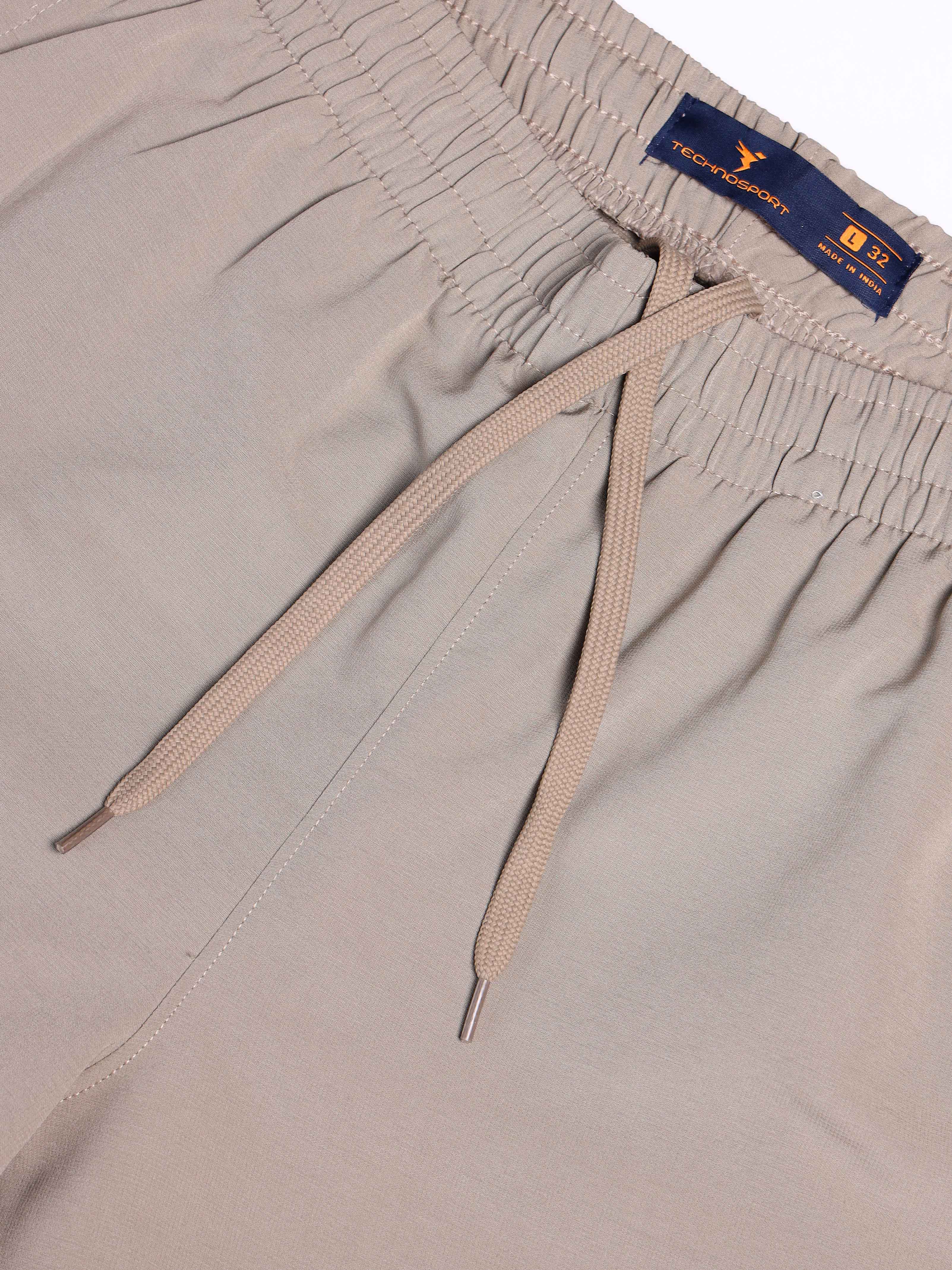 Men Solid Relax Fit Joggers with TECHNOLITE - Image 6