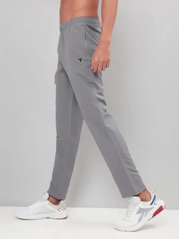 Men Solid Relax Fit Joggers with TECHNOLITE - Image 4