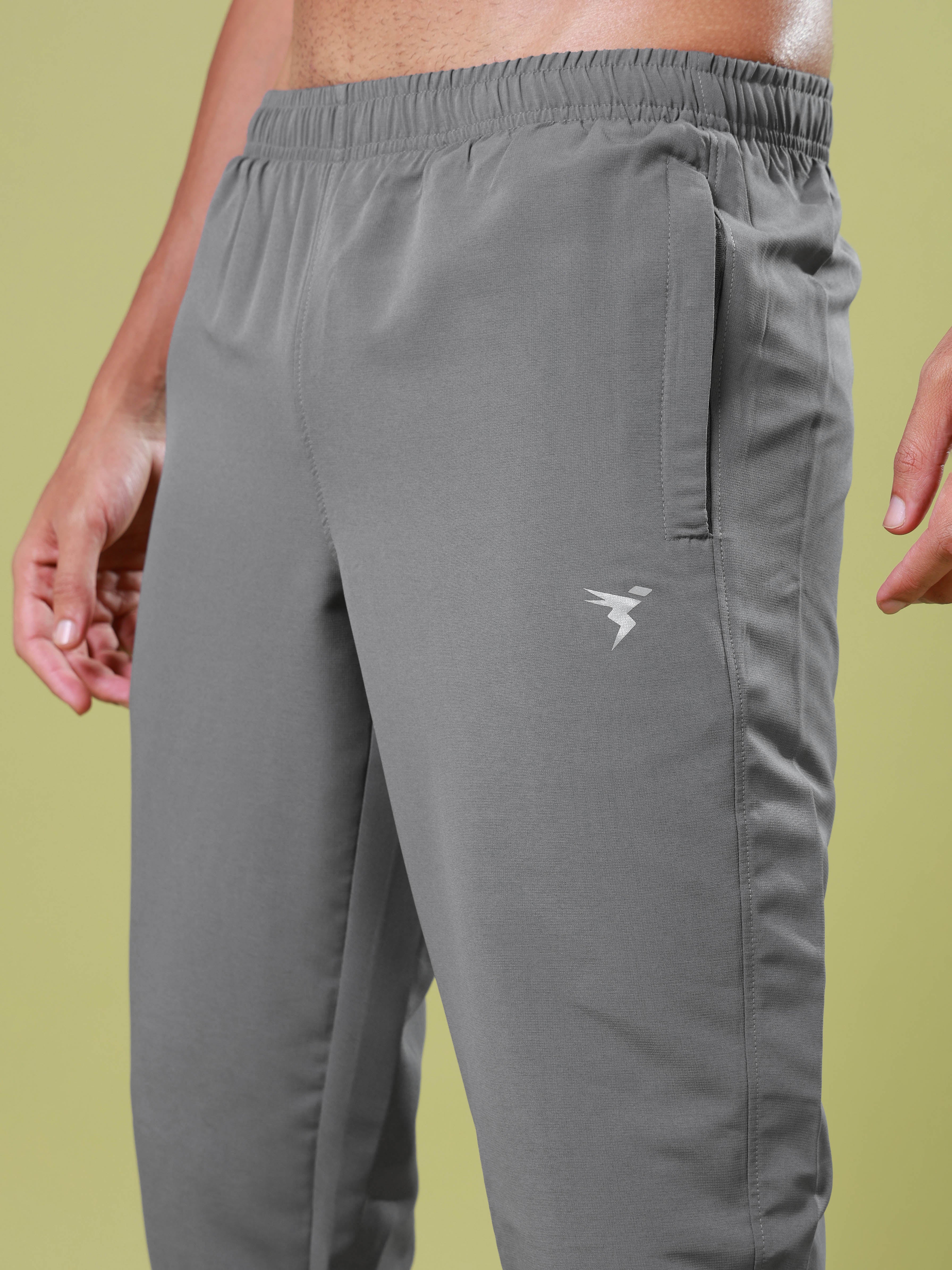 Men Solid Relax Fit Joggers with TECHNOLITE - Image 6