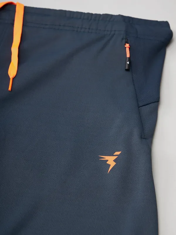 Men Solid Slim Fit Trackpants with TECHNO DRY - Image 8