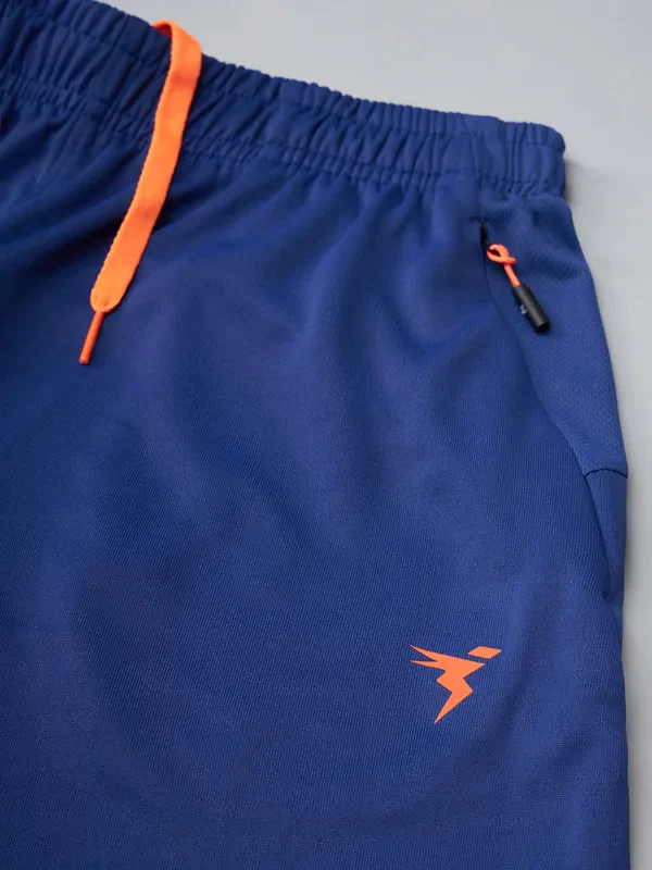 Men Solid Slim Fit Trackpants with TECHNO DRY - Image 8