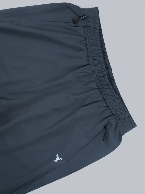 Men Solid Slim Fit Trackpants with TECHNO DRY - Image 7