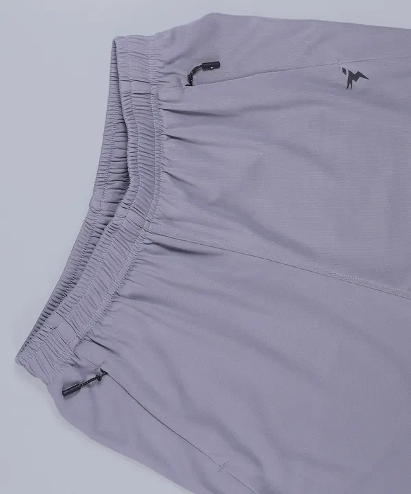 Men Solid Slim Fit Trackpants with TECHNO DRY - Image 7